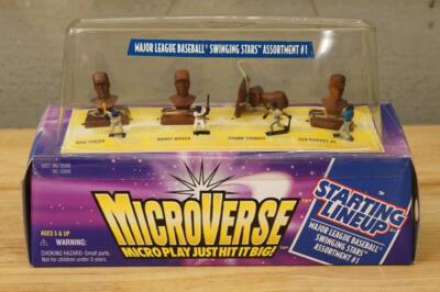 Vintage 1996 Microverse Starting Lineup MLB Toy Griffey Bonds