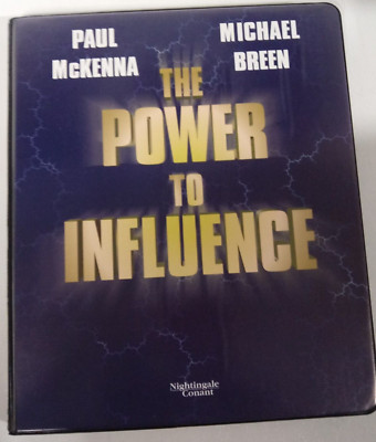 Nightingale Conant Power To Influence 4 Cassette Set Paul McKenna Michael Breen