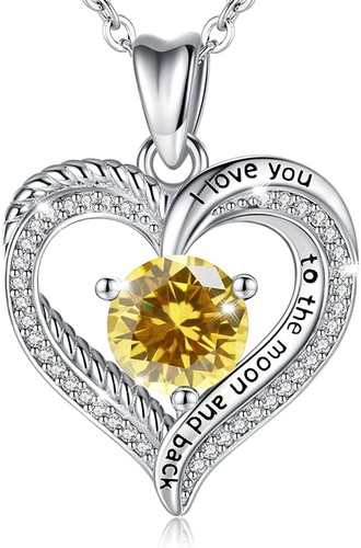 Birthstone Necklace Pendant | eBay