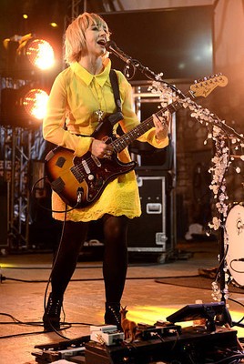 Ritzy Bryan of The Joy Formidable performs at The Interactive Clo - Old Photo 2