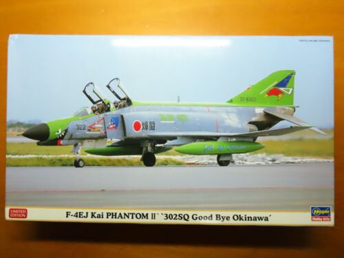 Hasegawa 1/72 F-4EJ Kai  PHANTOM II `302SQ Good Bye Okinawa' (02182) - Afbeelding 1 van 8