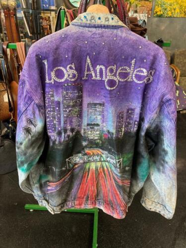 Vntge Hand Painted Los Angeles by Tony Alamo Arti… - image 1