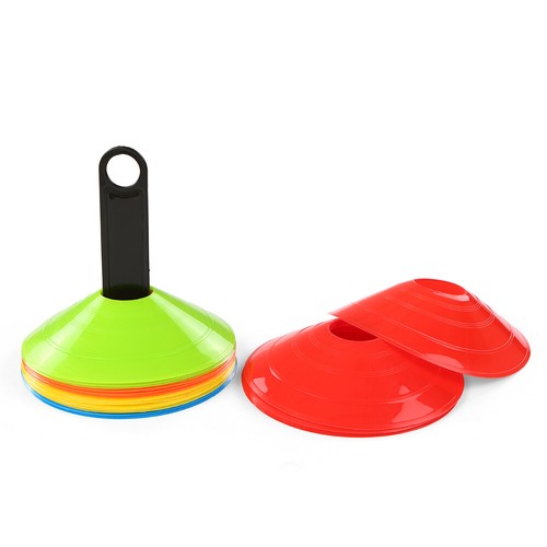 15pcs Agility Disc Cone Set Multi Sport Training Space Cones with Plastic J2R5 - Picture 3 of 10