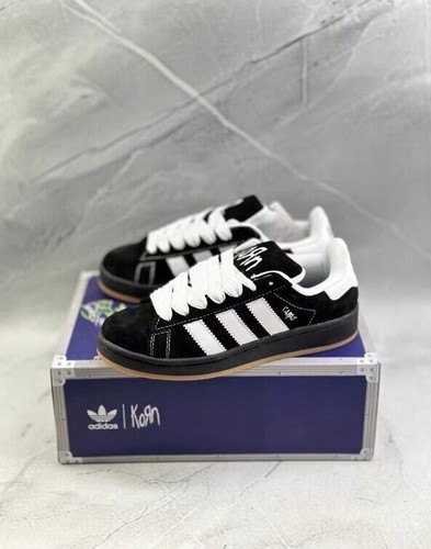 New Adidas IG0792 Korn Originals Campus '00s Black White Gum- Men's and Women's - Picture 3 of 9