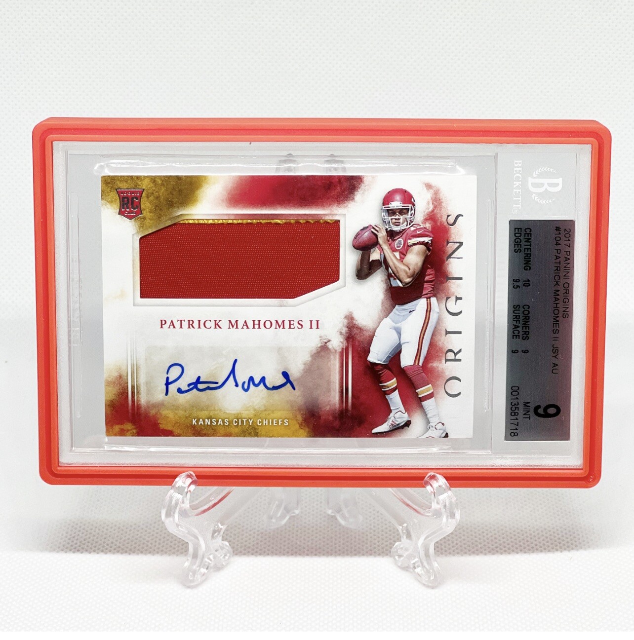 Patrick Mahomes Panini Origins Origins Autographs #OAPM Base