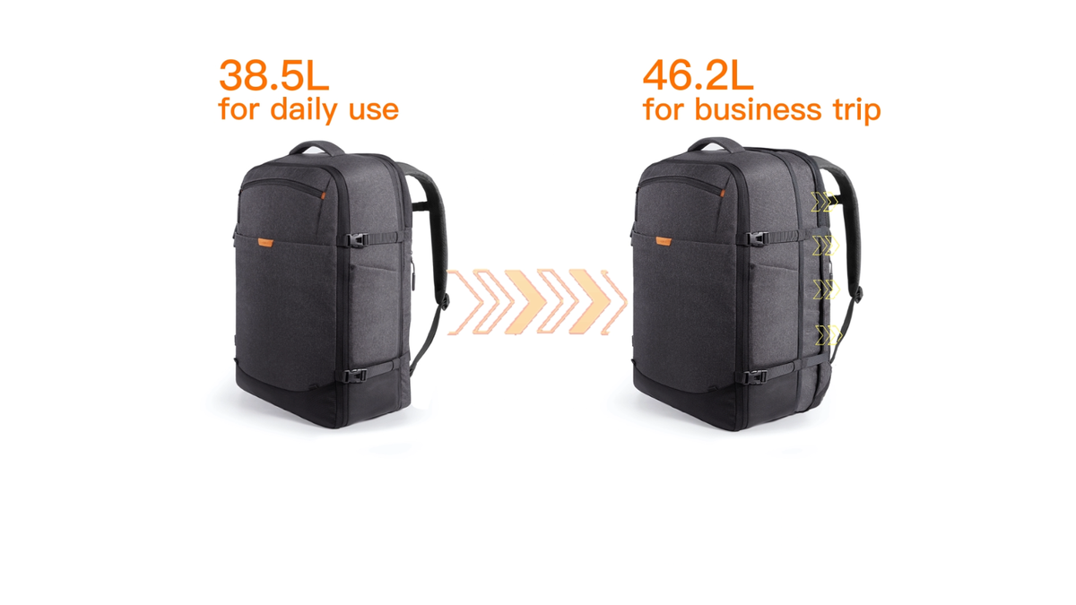 Travel Backpack Expandable Carry On Splash-resistant Hand Luggage