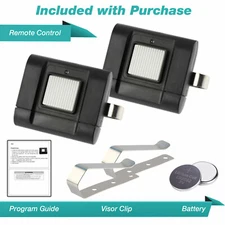 2 For Stanley 1050 Gate Garage Door Remote 310MHz 10 DIP Linear 105015 MCS105015