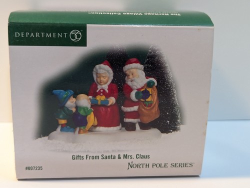 Department 56 North Pole Village - Gifts from Santa & Mrs. Claus - Bild 1 von 7