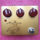 New Upgrade Overdrive Gold Horse Amazing Boost Guitar Effect Pedal Gain Treble !