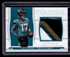 2021 NT #CM-DJC DJ Chark Jr. Colossal Materials Prime Holo Silver SN,MEM