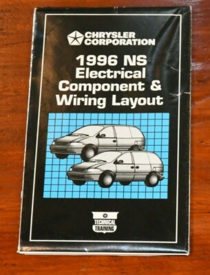 1996 Chrysler NS Electrical & Component Wiring Layout Schematic Diagram Mini Van