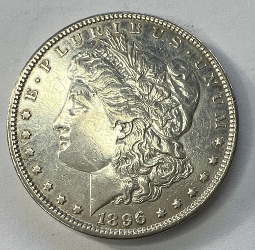 1896 Morgan Silver Dollar MS/AU Priced Below Silver Content Melt 092024063