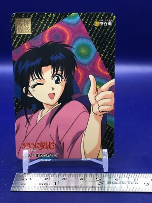 Kaoru Kamiya Rurouni Kenshin 64 Card Carddass Bandai 1996 Japanese