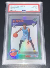 2019 Panini NBA Hoops Tribute Green /99 Ja Morant PSA 10 #297 RC Rookie