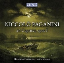Paganini: 24 caprease (registrazione con strumenti d'epoca, corde budello, ar...