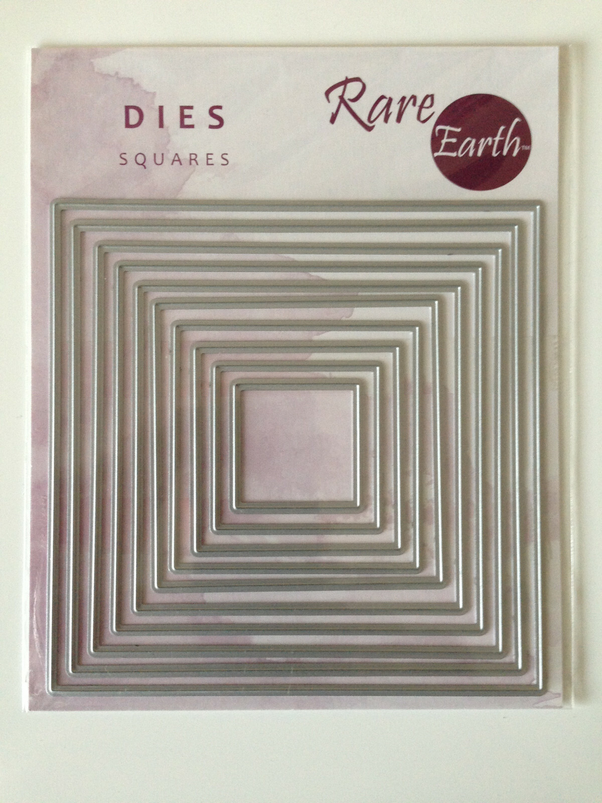 Rare Earth SMALL NESTING SQUARES DIE SET - From the makers of Tattered Lace