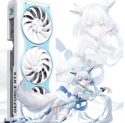 【希少新品】POLAR FOX GeForce RTX 5070 Ti Manli Polar Fox GeForce RTX 5070 Ti OC 16GB GDDR7