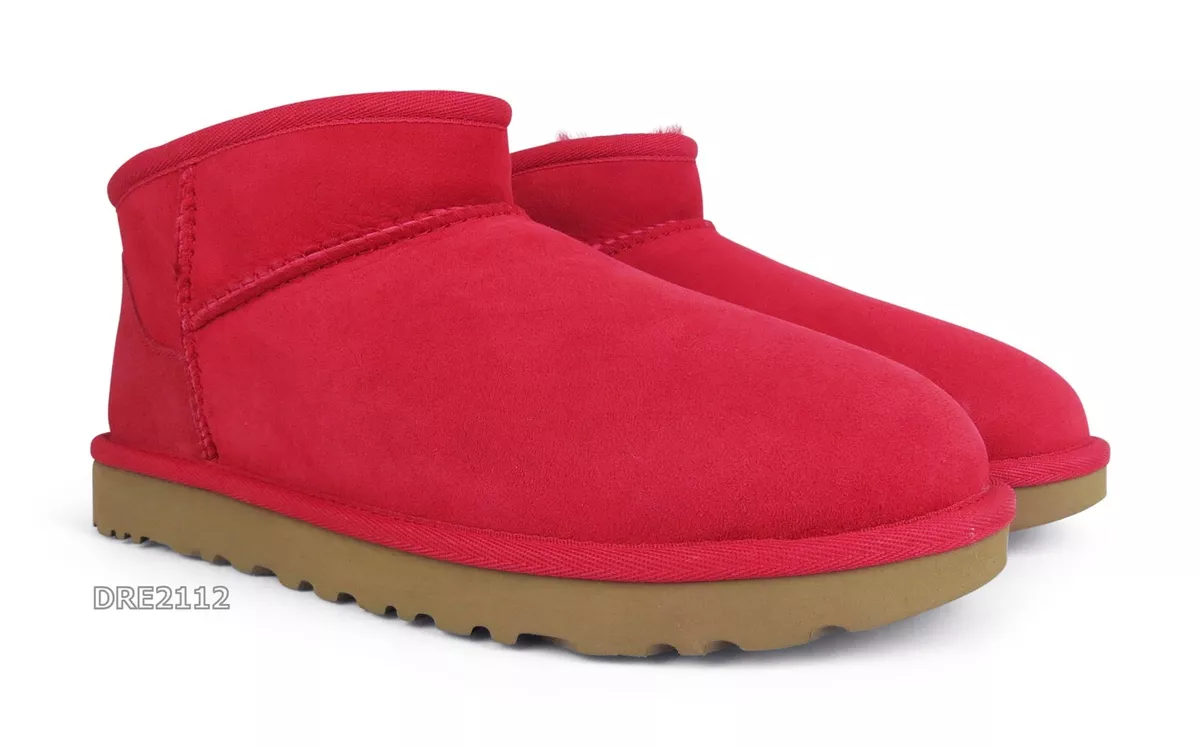 Ribbon red on sale ugg boots