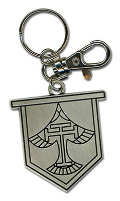 Gratis! Iwatobi H.S Emblem Anime Metall Schlüsselanhänger GE-37378