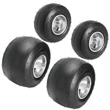 5" Slick 11x7.10-5 10x4.50-5 Tire Rim Wheels for Racing Go Kart Trike Scooter