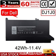   DJ1J0 Battery for Dell Latitude 12 7280 7290 13 7380 7390 14 7480 7490 451-BBZL