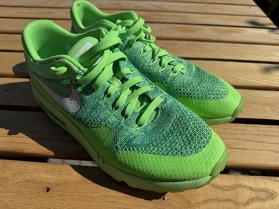 NIKE AIR MAX 1 ULTRA FLYKNIT ''VOLTAGE GREEN'' 45.5 US 11.5  Udo Lindenberg