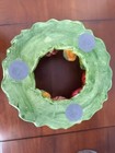 Vietri Ceramic Fruit Centerpiece Wreath Hand Painted — photo 3