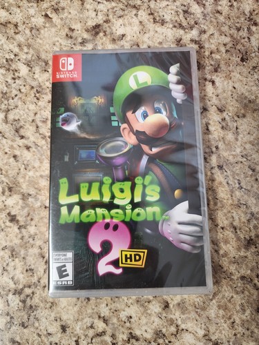 PLV Luigi's Mansion 2 Switch - Grand Format - Comme Neuf - Support Promotionnel