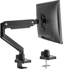 Single Monitor Desk Mount for 17-32 Inch Screen, 4.4-22lbs, Sturdy Aluminum Arms