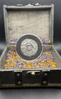 2.3 ozt .999 FS ultra-high relief pirate silver round Capsule COA Chest 1 of 50