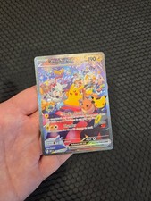 Pokemon Pikachu come nuovo ex 150/128 segreto raro full art holo 30° anniversario