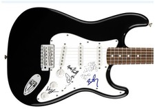 Ashes Divide Signed Autographed Guitar ACOA
