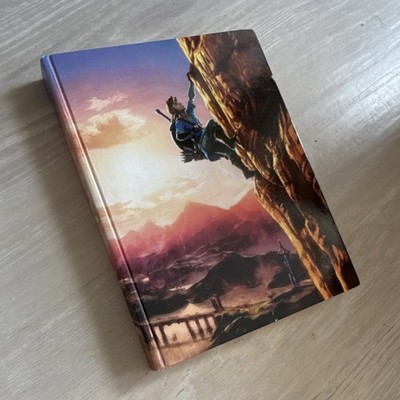 Nintendo Zelda Breath of the Wild Collector's Edition Hardcover Strategy Guide