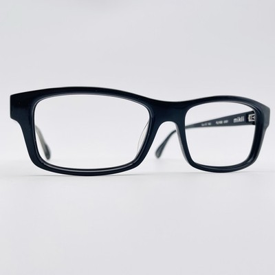 STARCK MIKLI Brille SCHWARZ RECHTECKIG Brillengestell MOD: PL1105 0101