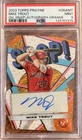 2023 Topps Pristine Mike Trout Oh Snap! Orange Autograph 22/25 PSA 9 Angels