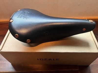 IDEALE SADDLE 90 saddle genuine leather black unused