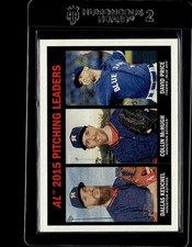 2016 Topps Heritage #235 Dallas Keuchel / Collin McHugh / David Price