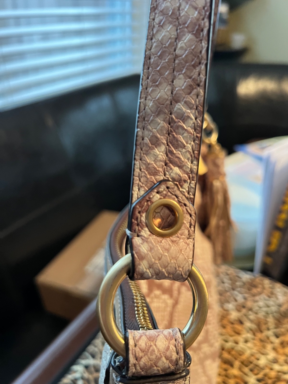 Michael Kors Python handbag  EUC - image 11