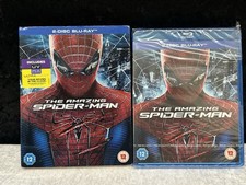 The Amazing Spider-Man (Blu-ray, 2012) 2 Disc Blue Ray Brand New Sealed