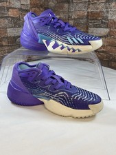 Adidas D.O.N. Women 5 /4.5Y Issue 4 Purple Basketball Donovan Mitchell Y2K