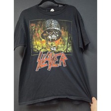 Vintage Y2K Slayer Tour Tee Size Large