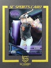 2025-26 Topps Chrome Black Purple/75 Logan Webb FCNYH