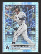 2022 Topps Chrome Bryan De La Cruz #216 Prism RC