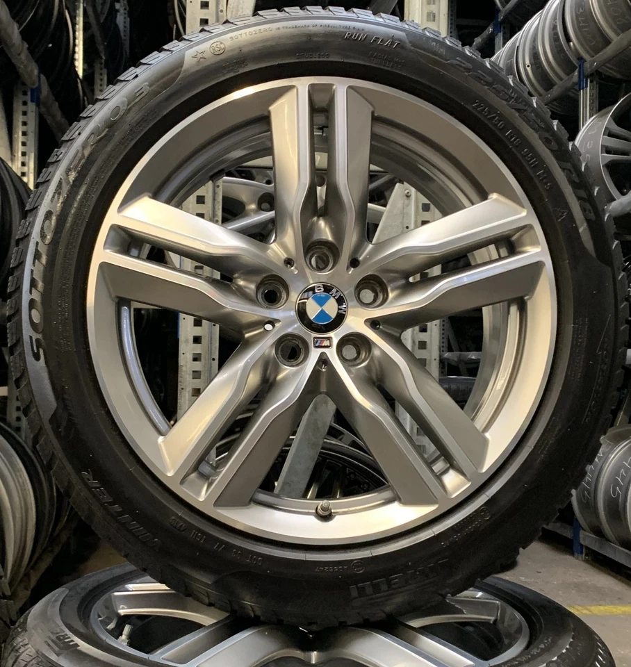 4x Original BMW Winterräder 225/50 R18 95H - für X1 F48 X2 F39 2264 - Bild 2 von 3