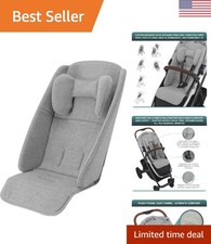 Breathable Infant Liner for Uppababy Vista, Cruz, and RumbleSeat   Gray Comfort