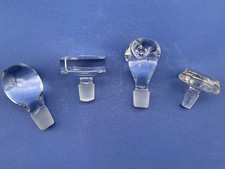 Glas Kristall Flaschen Stopfen für Dekanter Karaffe Stecke Stopfer Ersatzteil