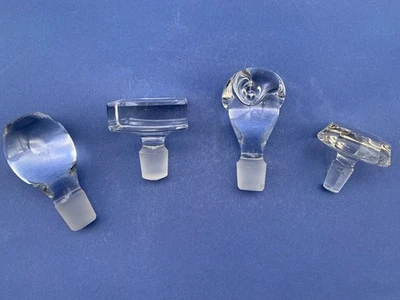 Glas Kristall Flaschen Stopfen für Dekanter Karaffe Stecke Stopfer Ersatzteil - Bild 1 von 4