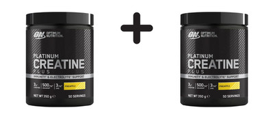 2 x Optimum Nutrition Platinum Creatine Plus (350g) Pineapple (135,64 EUR/kg)