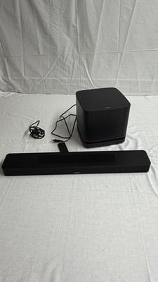 Bose Smart Soundbar 600 mit Bass Module 500, schwarz, neuwertig