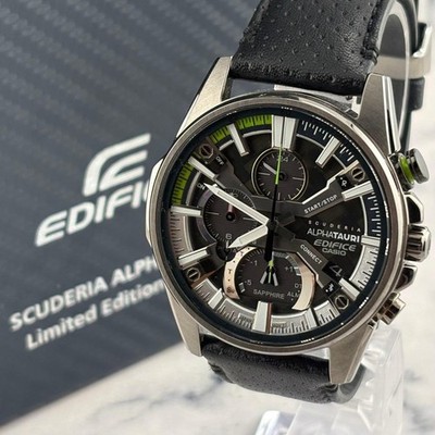 Casio Edifice EQB-1200AT-1AJR Quartz Watch Blue Dial Stainless Steel Authentic